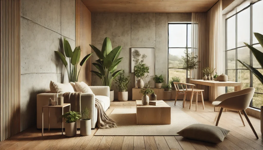 interior design trend; sustainable and eco friendly design